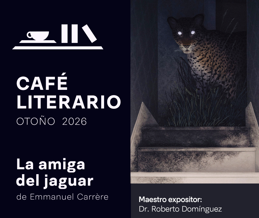 Café literario | La amiga del jaguar – Emmanuel Carrère