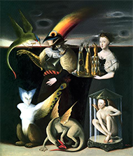 museo-marco-Benjamin Dominguez-Hombre que mira