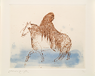 museo-marco-Leonora carrington-Personaje con caballo
